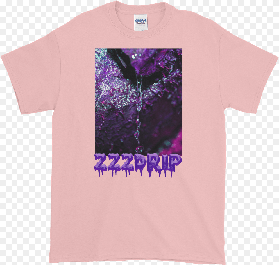 Img 4627 Edit 2 Zzz Drip Water Purp No Warp Wisteria, Clothing, Purple, T-shirt Free Transparent Png