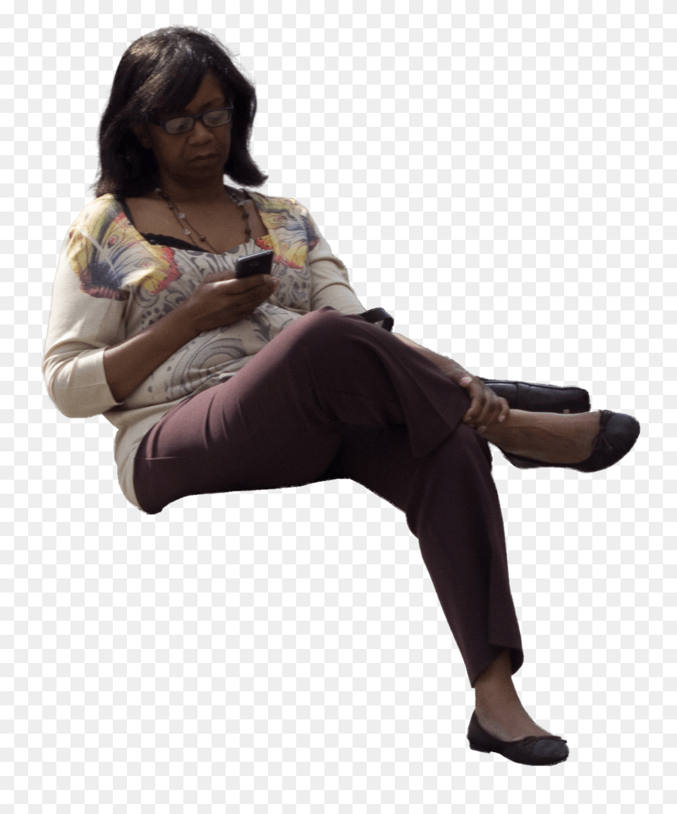 Img African American People Sitting Full Size African American Woman Sitting, Person, Hand, Pants, Finger Png Image