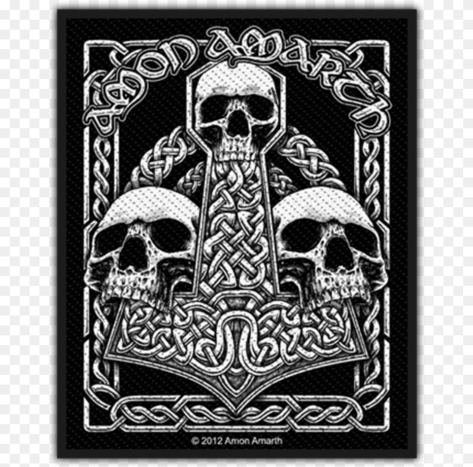 Img Amon Amarth Back Patch, Emblem, Symbol, Accessories, Adult Free Png