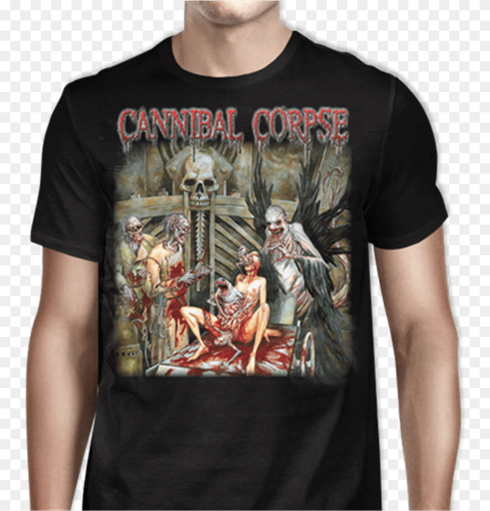 Img Cannibal Corpse Wretched Spawn, T-shirt, Clothing, Adult, Person Free Transparent Png