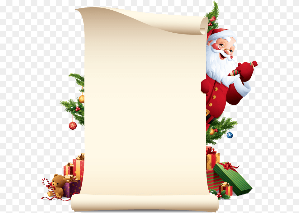 Img Description Letter From Santa Frame, Text, Baby, Person, Elf Free Transparent Png
