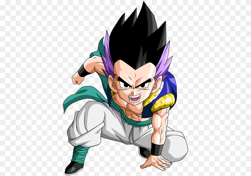 Img Dragon Ball Z Gotenks, Book, Comics, Publication, Baby Png Image