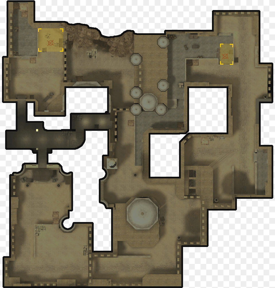 Img Dust 2 Slope, Diagram, Floor Plan Png