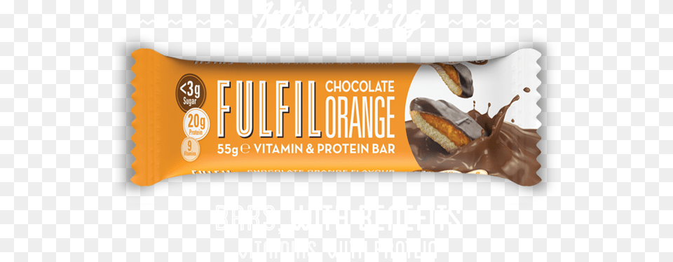 Img Fulfil Chocolate Orange Vitamin Amp Protein Bar, Food, Sweets Free Png