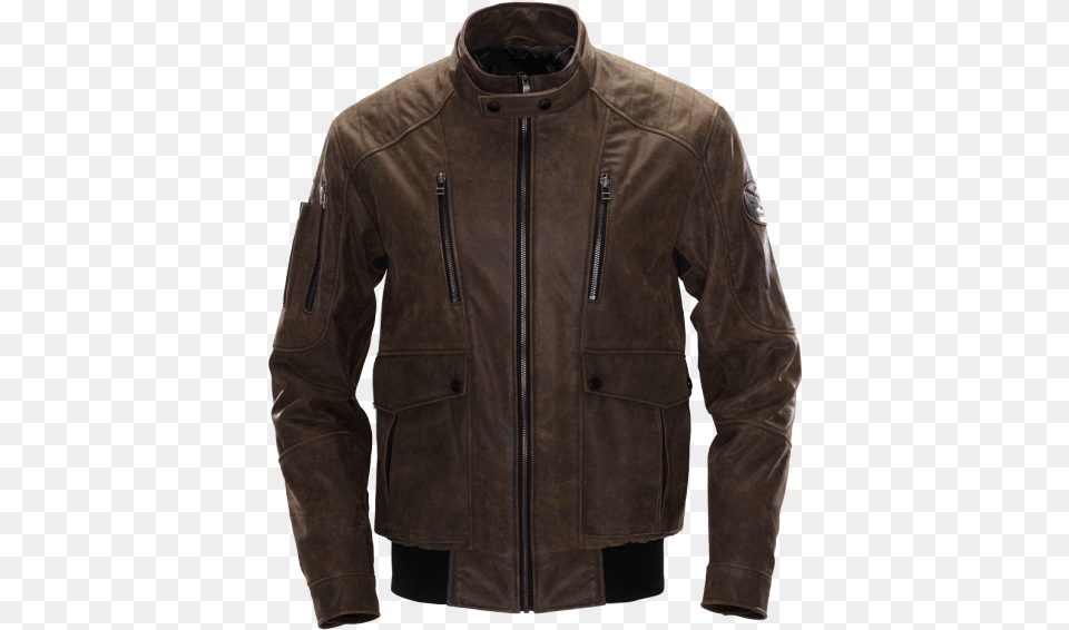 Img Leather Jacket Men Brun Face Jacket For Men, Clothing, Coat, Leather Jacket Free Png Download