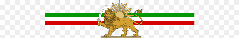 Img Lion And Sun Flag Iran, Animal Free Transparent Png