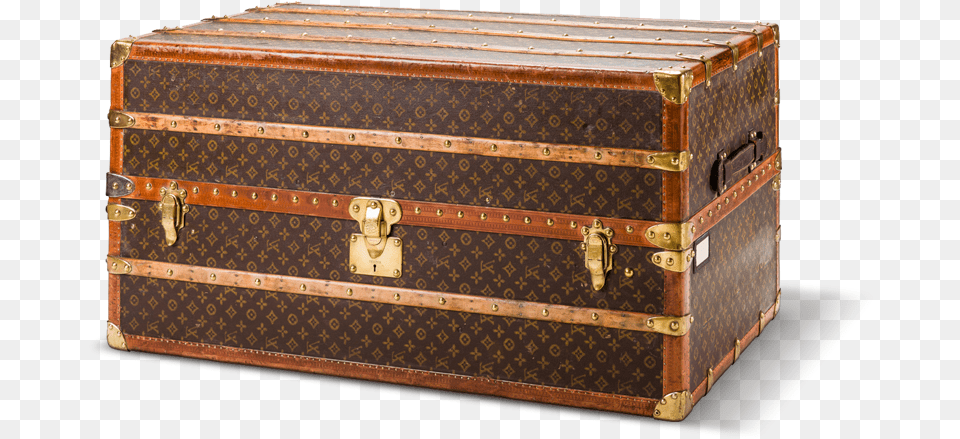 Img Louis Vuitton Flat Trunk, Treasure, Box Png