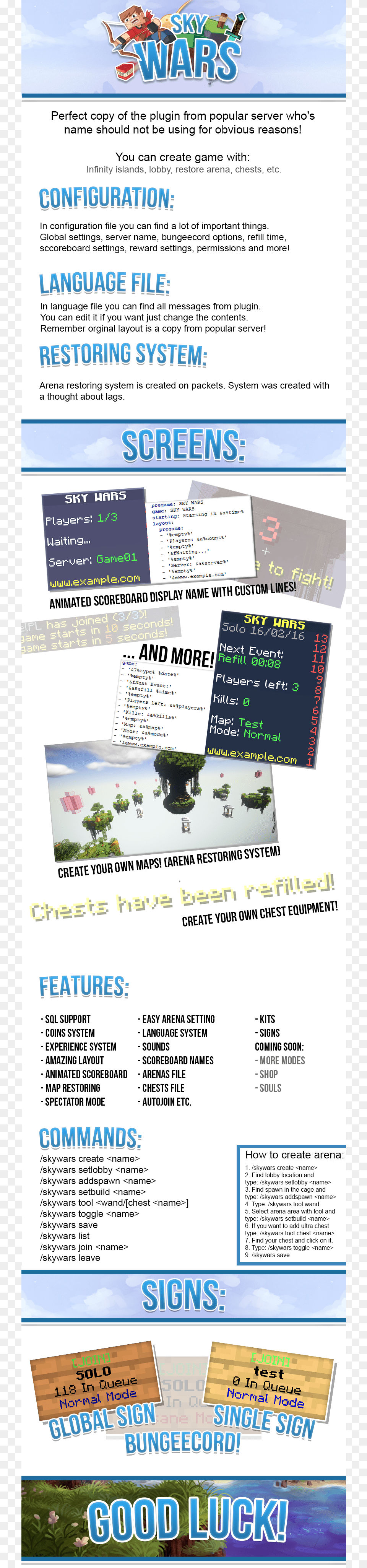Img Minecraft, Advertisement, Poster, Page, Text Png Image
