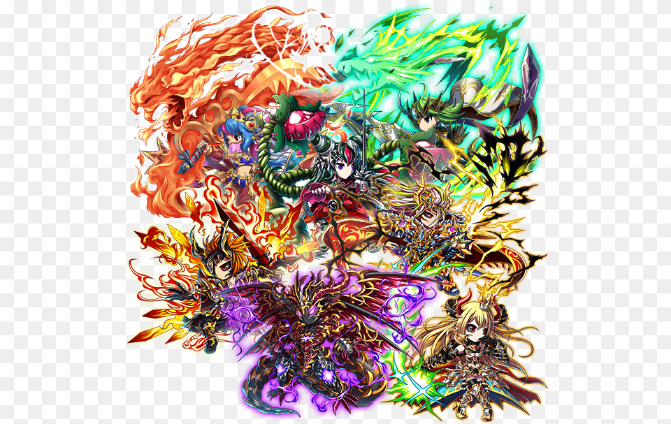 Img October Unit Player Choice Brave Frontier Unit Of Choice 2018, Art, Graphics, Carnival, Modern Art Free Png