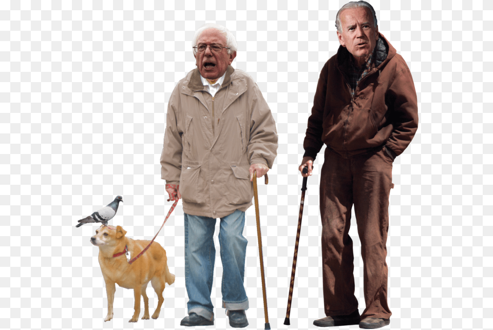 Img Old Guy With Walking Stick, Adult, Person, Man, Male Png Image