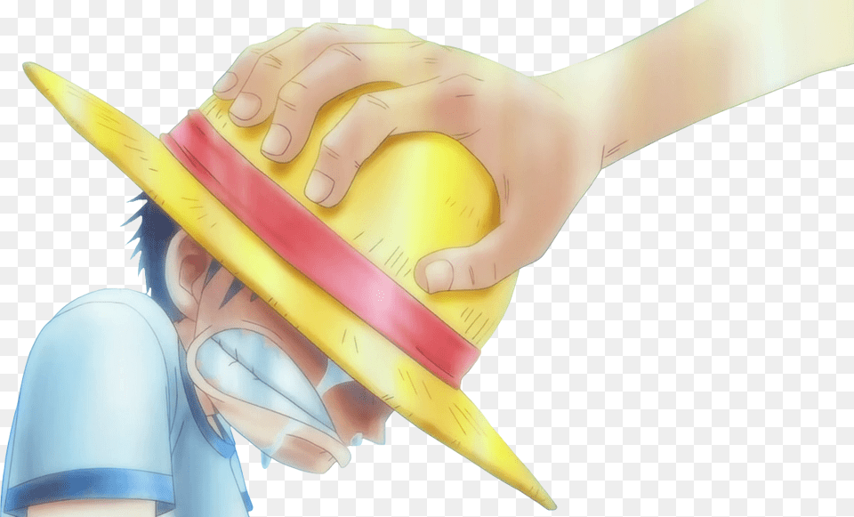 Img One Piece Wallpaper Luffy And Shanks, Clothing, Hardhat, Hat, Helmet Free Transparent Png