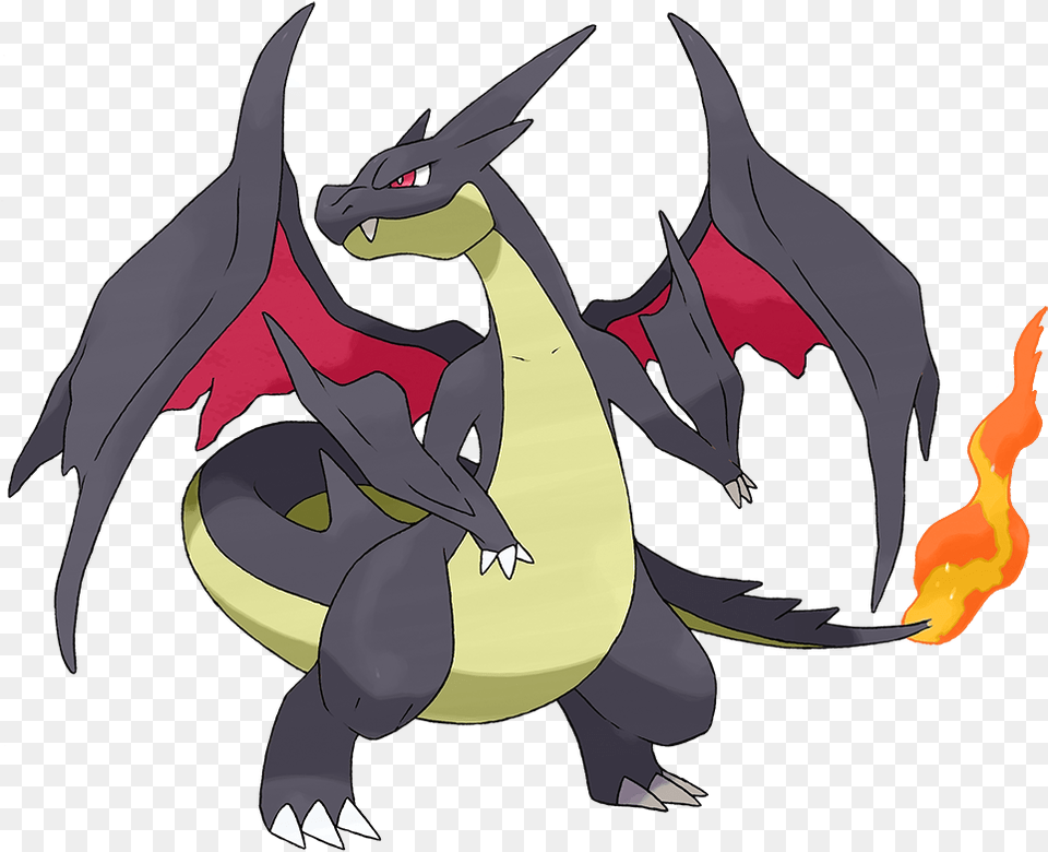 Img Pokemon Charizard Y Shiny, Dragon, Baby, Person Free Png