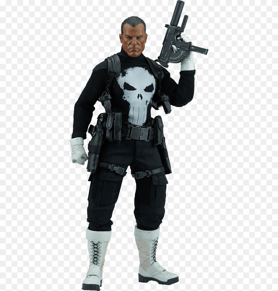 Img Punisher Action Figure, Weapon, Firearm, Person, Man Png Image