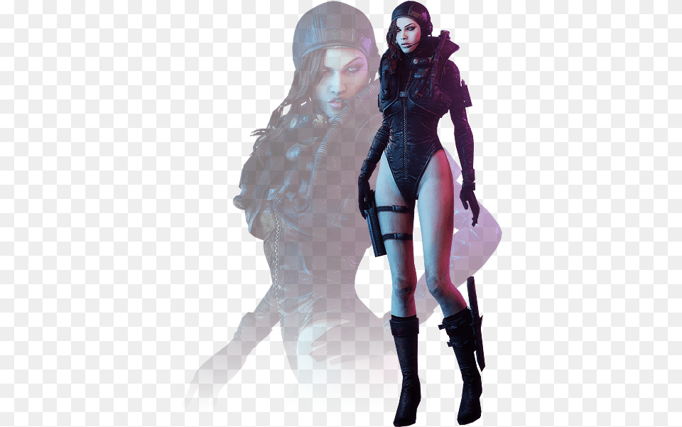 Img Resident Evil Jessica Sherawat, Clothing, Costume, Person, Adult Free Transparent Png