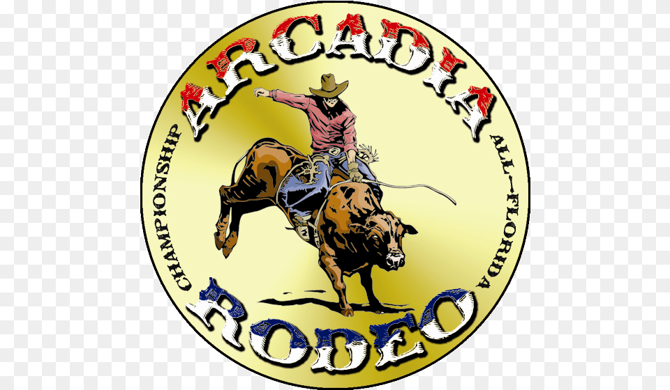 Img Responsive Owl First 91st Annual Arcadia All Florida Championship Rodeo, Person, Animal, Cattle, Cow Free Png