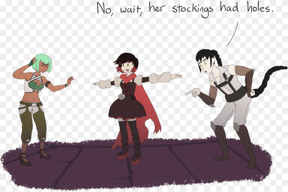 Img Rwby Ruby X Tyrian, Book, Publication, Comics, Baby Free Png Download