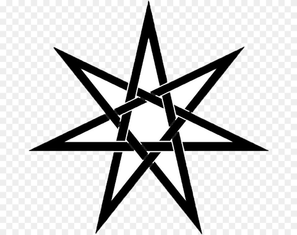 Img Seven Pointed Star, Star Symbol, Symbol, Aircraft, Airplane Png