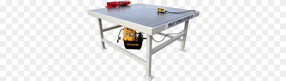 Img Stationplater Pallet Repair Systems Inc, Furniture, Table, Device Free Png Download