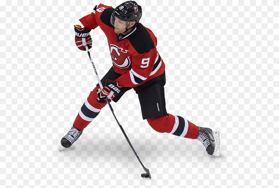 Img The New Jersey Devils College Ice Hockey, Clothing, Glove, Helmet, Sport Free Png Download