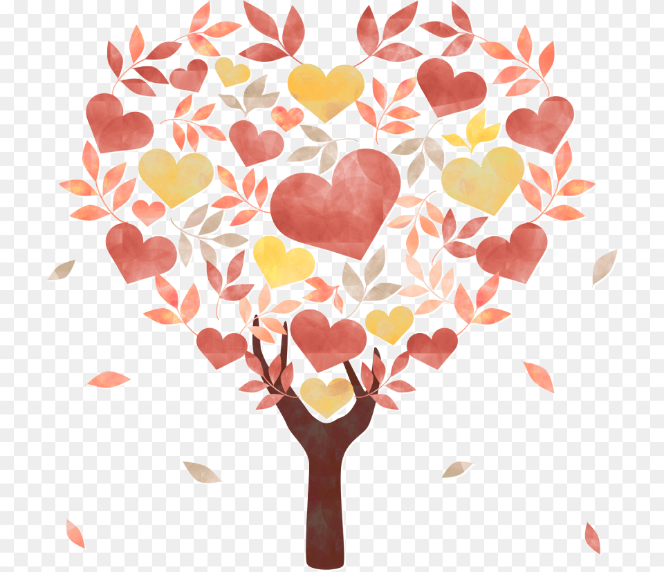 Img Tree Download Tree Heart, Art, Painting Png
