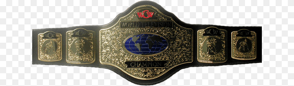 Img Wcw Television Title Belt, Accessories, Buckle Free Png
