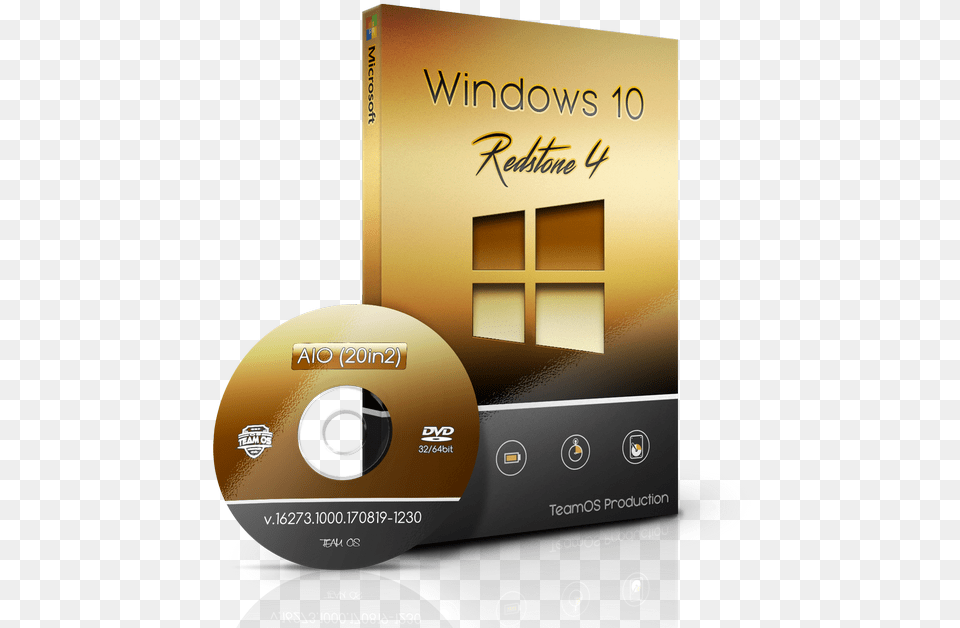 Img Windows 10 Pro X64 Redstone, Disk, Dvd Png