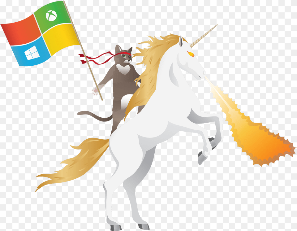 Img100 Ninja S Untitled Microsoft Ninja Cat Gif, Animal, Horse, Mammal, Flag Png Image