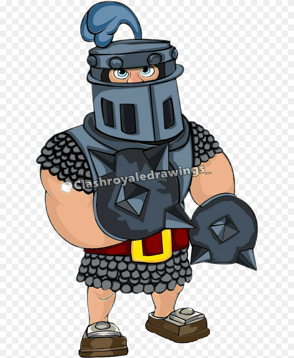 Imgenes De Clash Royale Mega Caballero Clipart Clash Royale Mega Najt, Baby, Person, Armor, Face Free Png