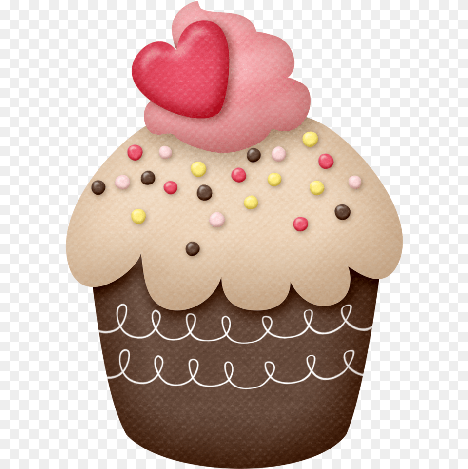 Imgenes De Cupcakes Animados, Cake, Cream, Cupcake, Dessert Free Png