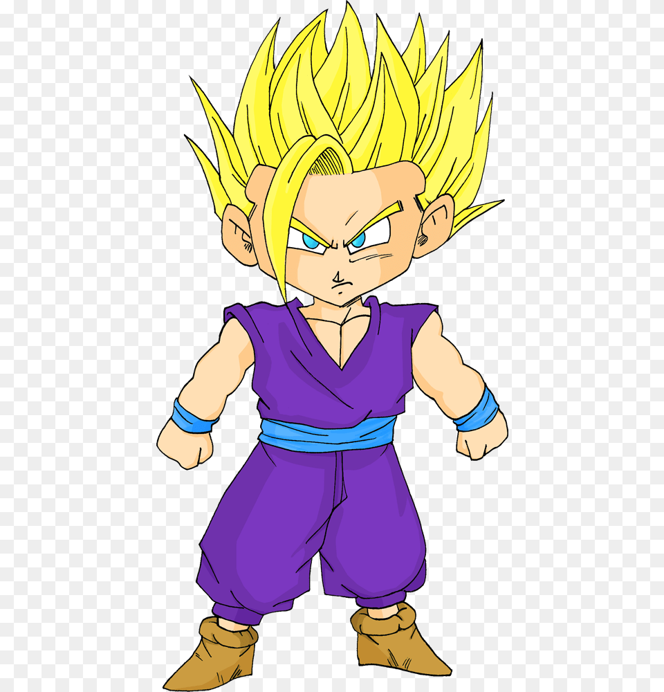 Imgenes De La Cara De Gohan, Book, Publication, Comics, Baby Free Png