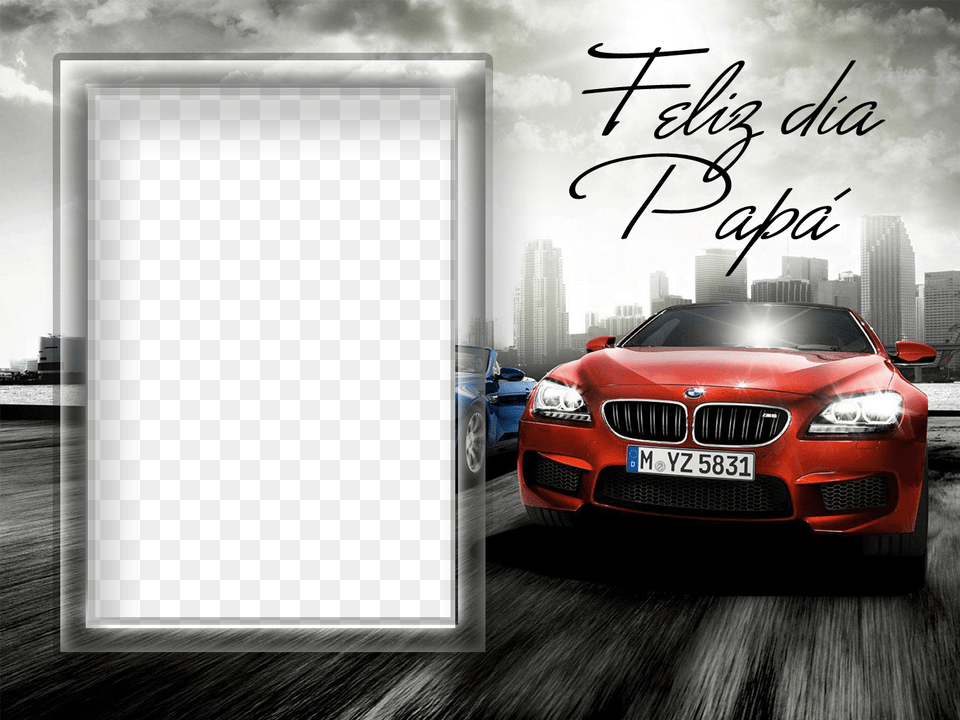 Imgenes De Marcos Para Fotos De Feliz Da Del Padre Bmw M6 2012, Car, Transportation, Vehicle, License Plate Png