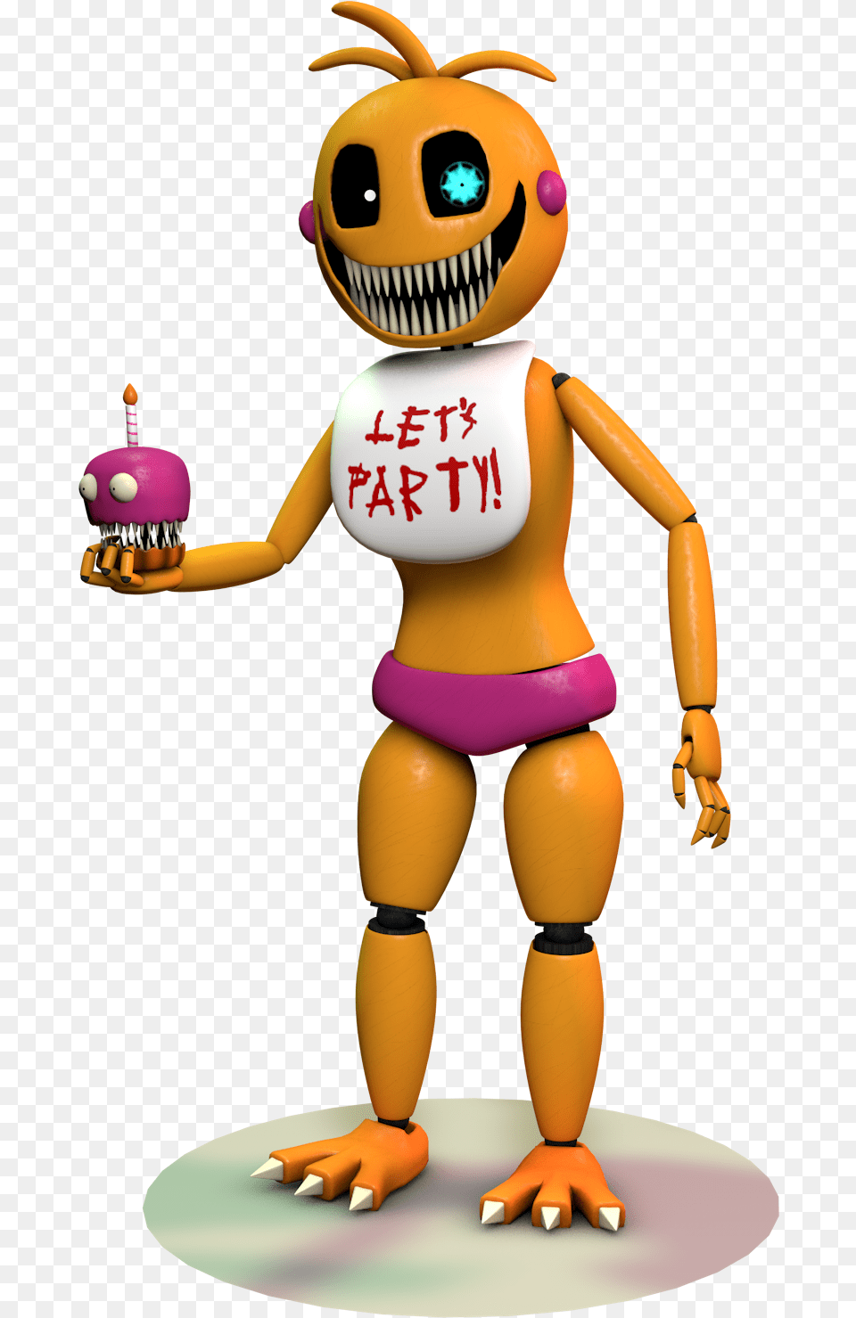 Imgenes De Nightmare Toy Chica, Figurine Free Transparent Png