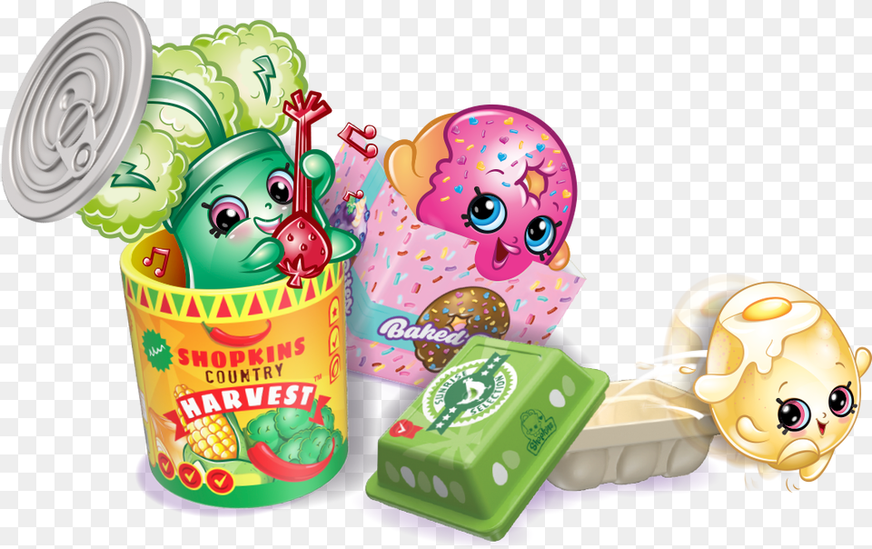 Imgenes De Shopkins Juguetes Sorpresa Unboxing Mxico Animal Figure, Food, Sweets, Candy Png Image
