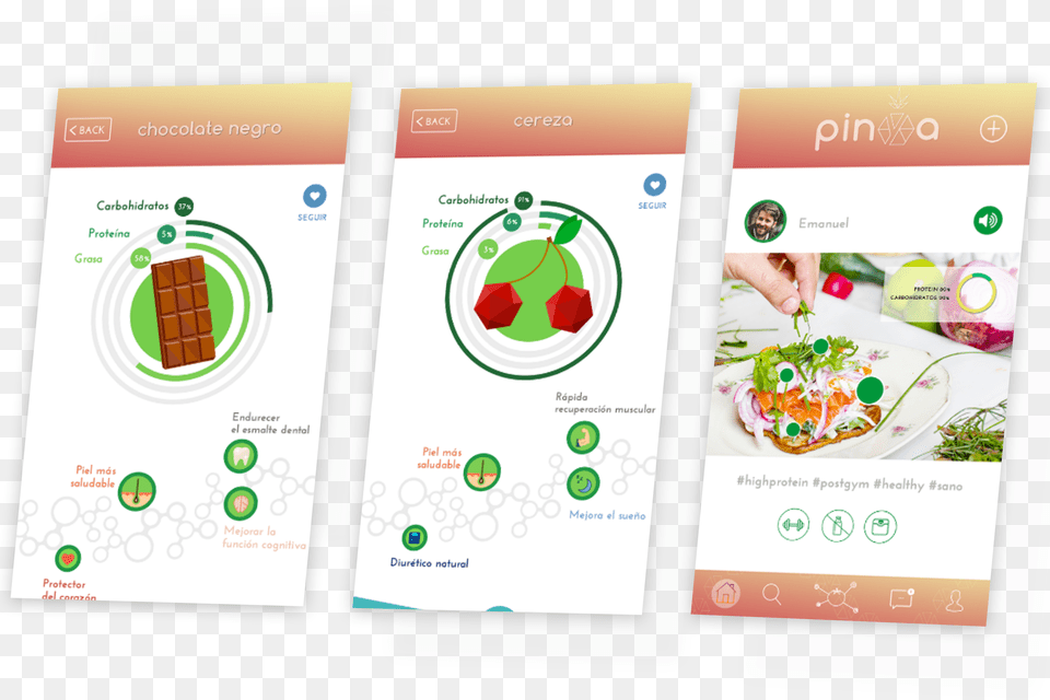 Imgenes Ejemplo Funcionamiento App Pinya, Advertisement, Poster, Text, Person Free Png Download