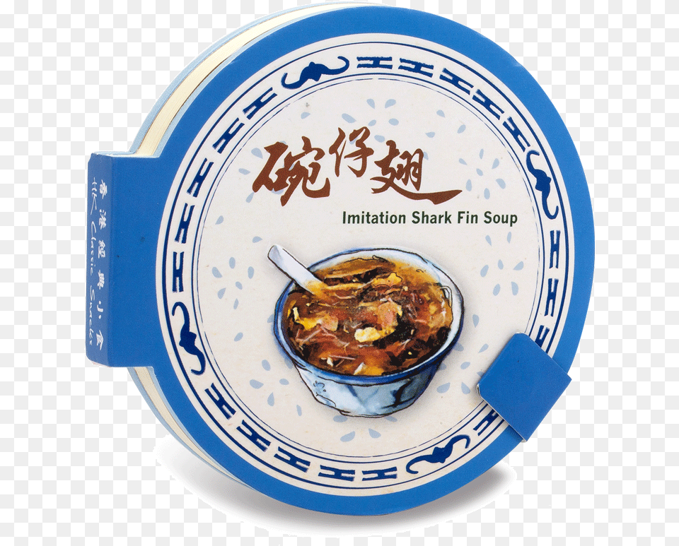 Imitation Shark Fin Soup Magnetic Blank Notebook, Bowl, Dish, Food, Meal Free Png