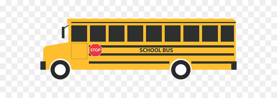 Immaculate Heart Of Mary Catholic School, Bus, School Bus, Transportation, Vehicle Png Image