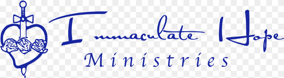Immaculate Hope Ministries Immaculate Hope Ministries Calligraphy, Text, Handwriting, Knot Free Png Download