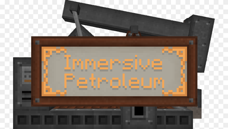 Immersive Petroleum Mod Billboard Mod Minecraft 110, Computer Hardware, Electronics, Hardware, Monitor Free Png Download