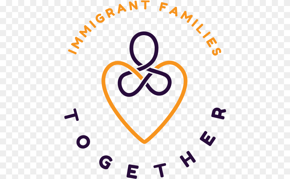 Immgrant Families Together Circle, Heart Free Png Download