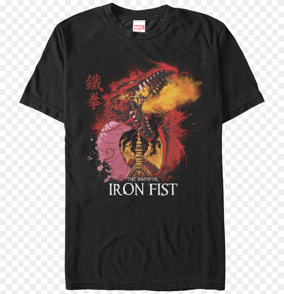 Immortal Iron Fist T Shirt, Clothing, T-shirt, Person Free Png Download