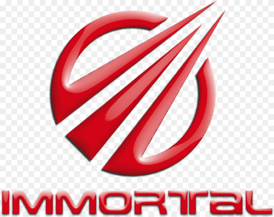 Immortal Skateboards Emblem, Logo, Weapon, Symbol Free Png