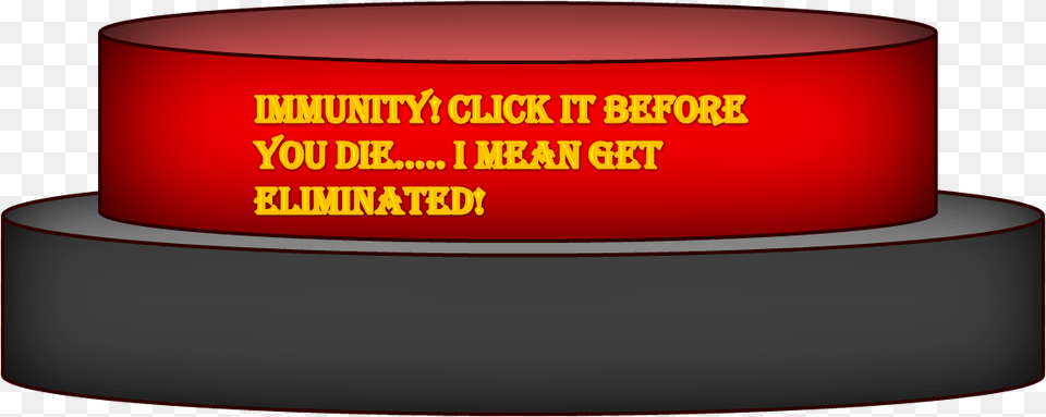 Immunity Button Bumper Sticker, Dynamite, Weapon, Tape, Text Png Image