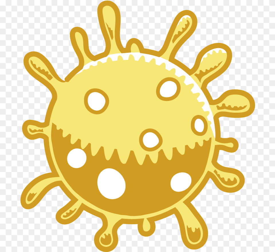 Immunologymicrobiology Tutorials Draw It To Know It Illustration, Gold, Animal, Reptile, Sea Life Free Png