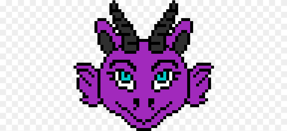 Imogen The Dragoness Icon Dot, Purple, Qr Code Png