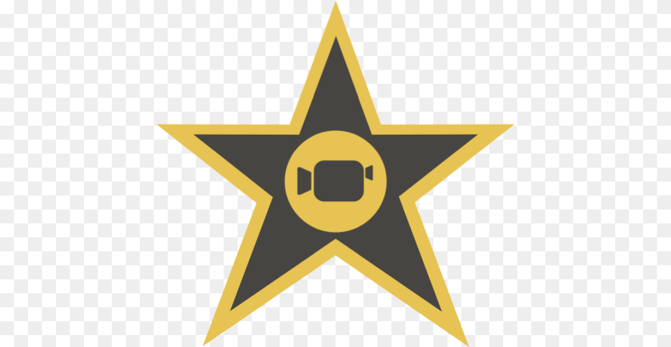 Imovie Icon Star Hammer And Sickle, Star Symbol, Symbol, Scoreboard Free Png Download