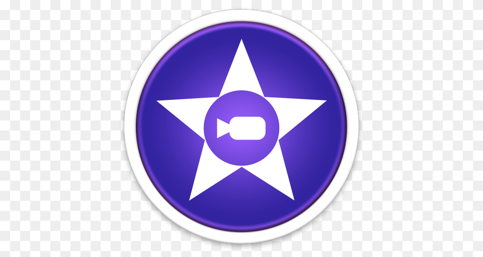 Imovie Image Icon, Star Symbol, Symbol, Disk Free Png