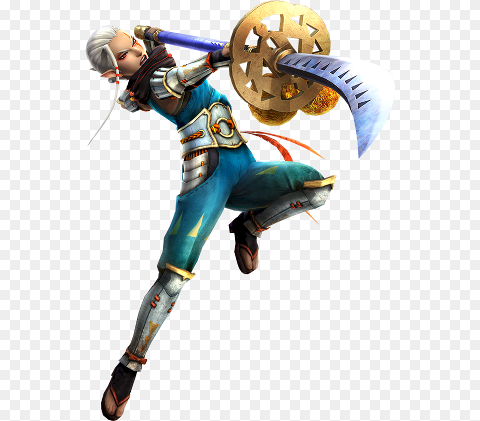 Impa Pose Impa Hyrule Warriors Weapons, Adult, Weapon, Sword, Person Png Image