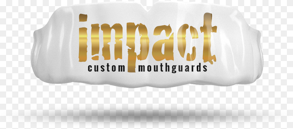 Impact Gold Logo White Language Png Image