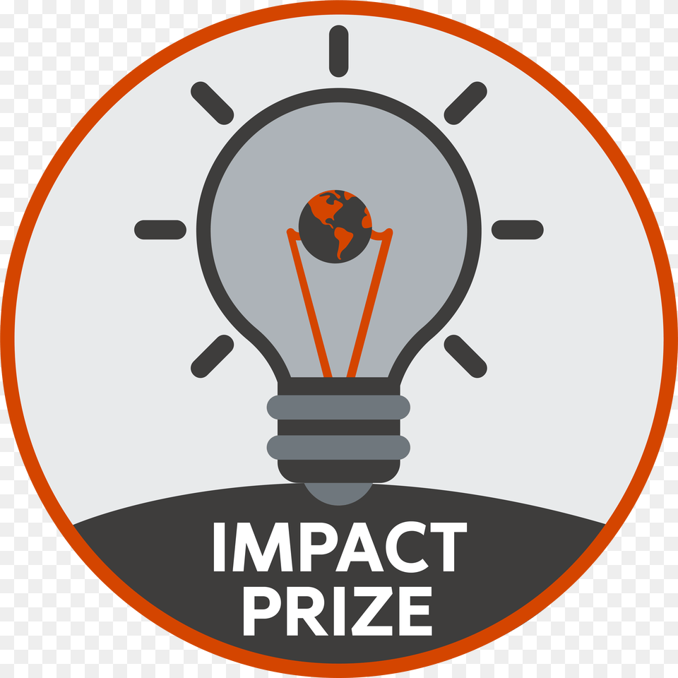 Impact Prize Logo Idea Light Bulb Vector, Lightbulb, Disk Png