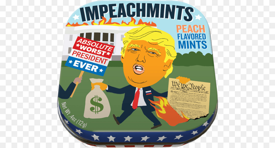 Impeach Mints Trump Impeachmints, Baby, Person, Head, Face Free Png